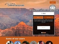 Arizona Online Personals Homepage Image