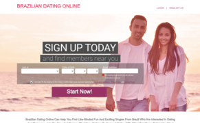 Brazilian Dating Online Homepage Image